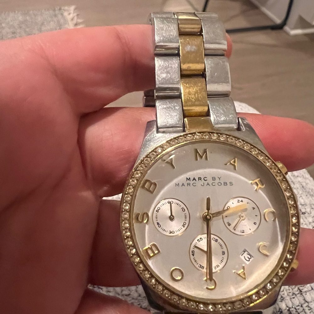 Marc by Marc Jacobs Two-Tone Watch